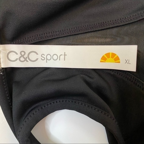 NWT C&C Sport Bra. Size XL - Picture 7 of 7